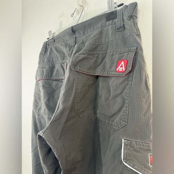 STRATA Men Cargo Pant 34x32 Flame Resistant Arc Cargo Pant Trousers SFX240 Grey - Picture 8 of 17